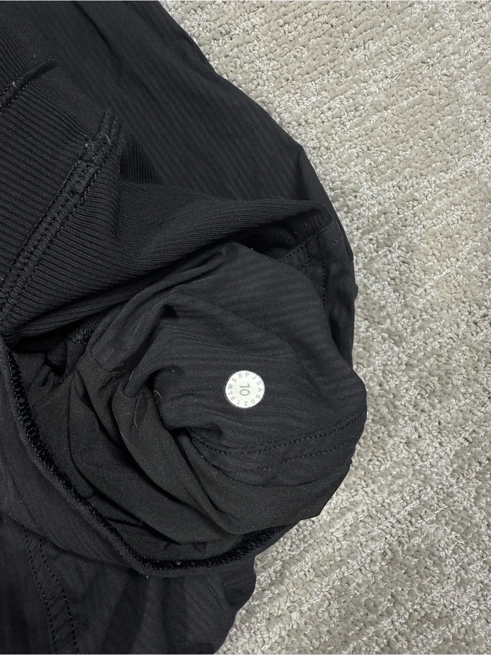 Lululemon Dance Studio Mid-Rise Jogger Full Length Black Size 10